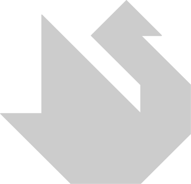 swan tangram outline